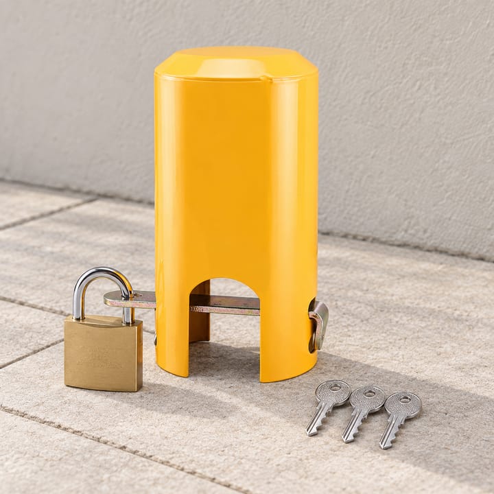 Guardian Compact Faucet Lock Cover in Yellow