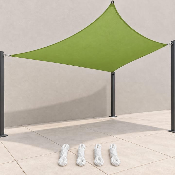 Harbor Rectangular Shade Sail, Green