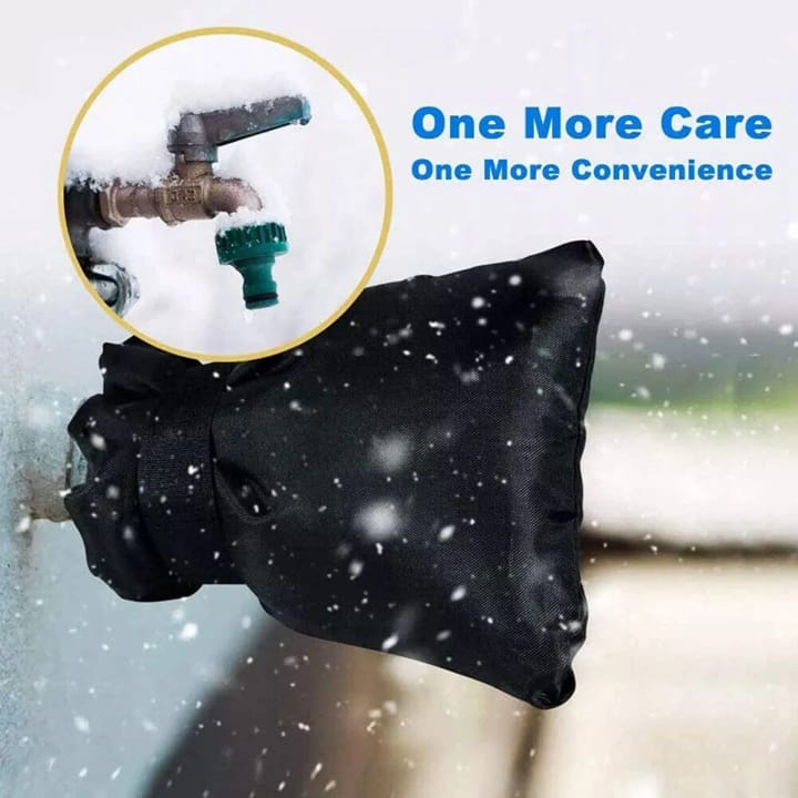 Insulated Faucet Sock with Drawstring