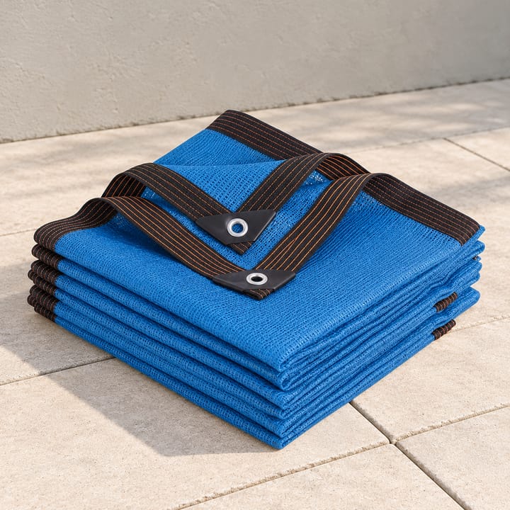 HDPE Sun Shade Net in Blue