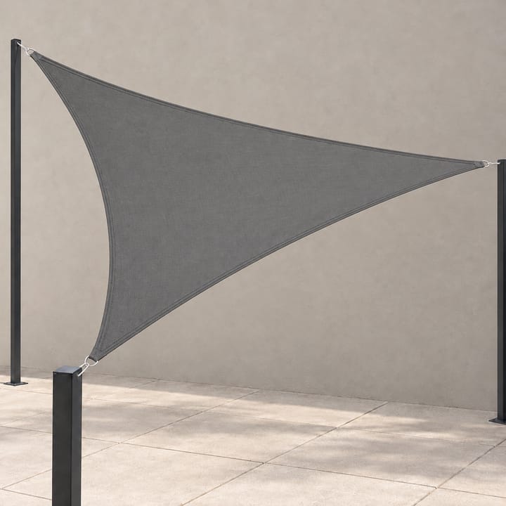 Harbor Triangle Shade Sail in Dark gray