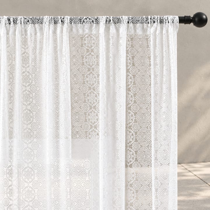 Sunflower Lace Outdoor Curtain Panel