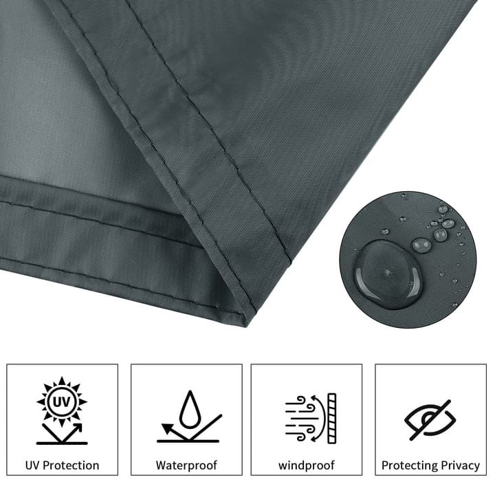 Grommeted Outdoor Privacy Screen