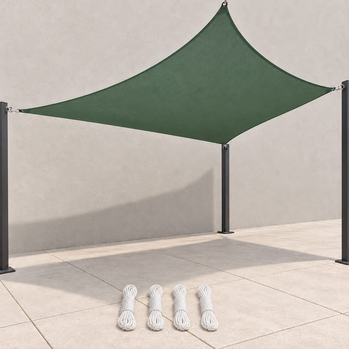 Harbor Rectangular Shade Sail, Blackish green