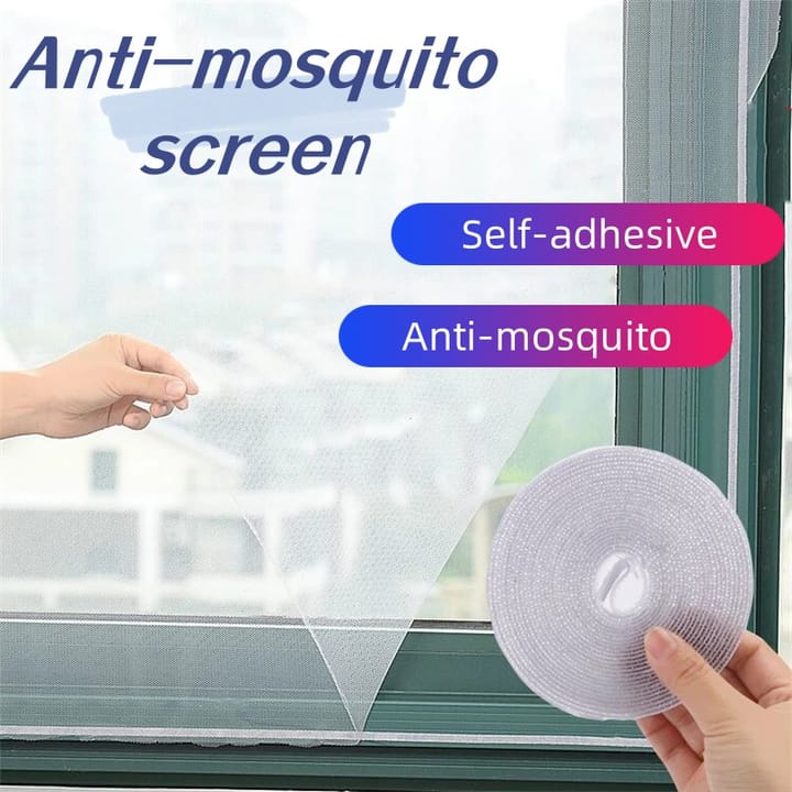 Nylon Hook-and-loop Window Screen Kit