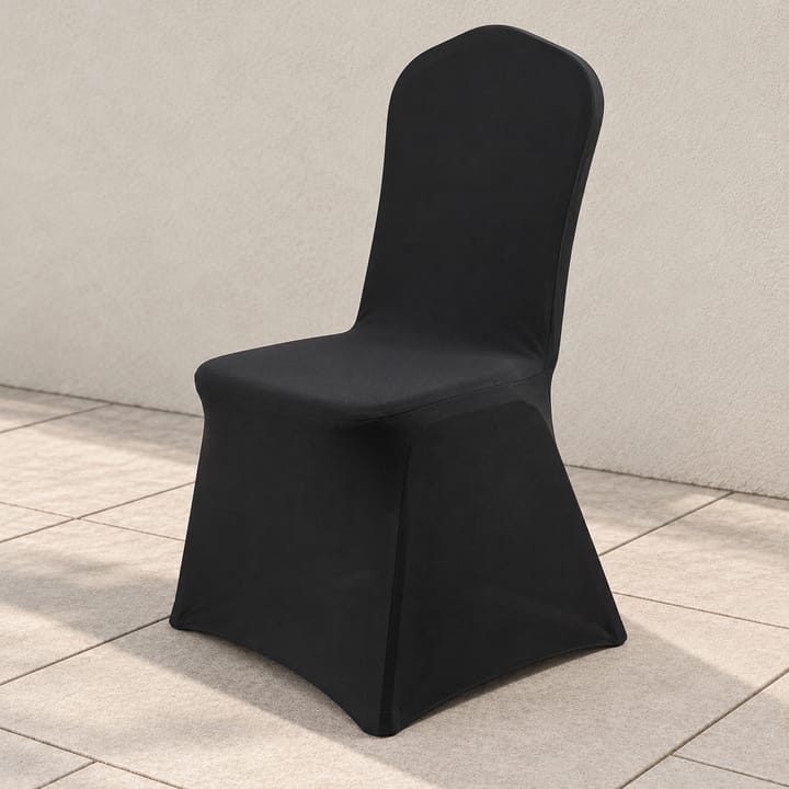 Stretch Outdoor Chair Cover in Black, 1 pack