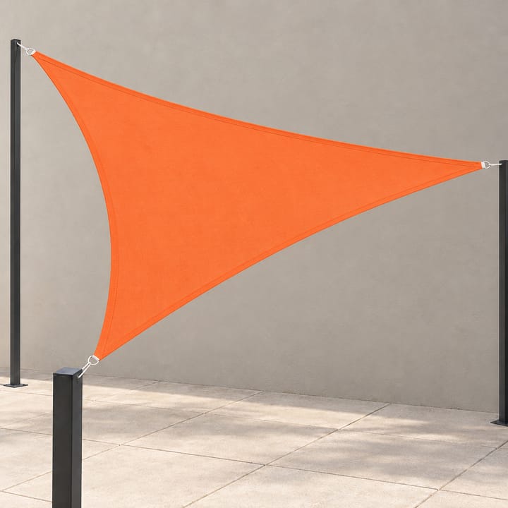 Harbor Triangle Shade Sail in Orange