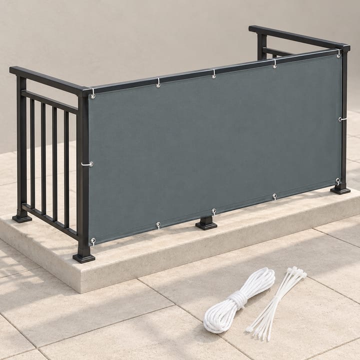 Rope Tie Balcony Privacy Screen