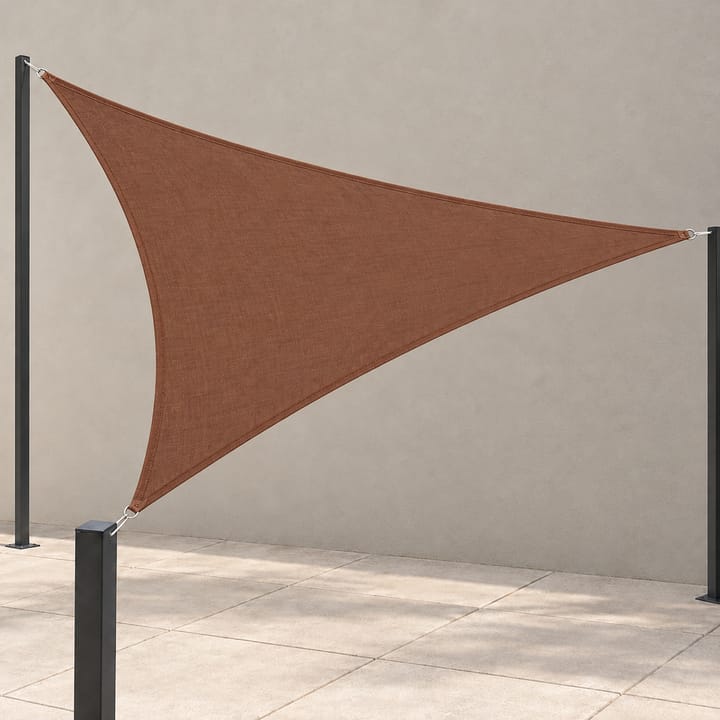 Harbor Triangle Shade Sail in Brown
