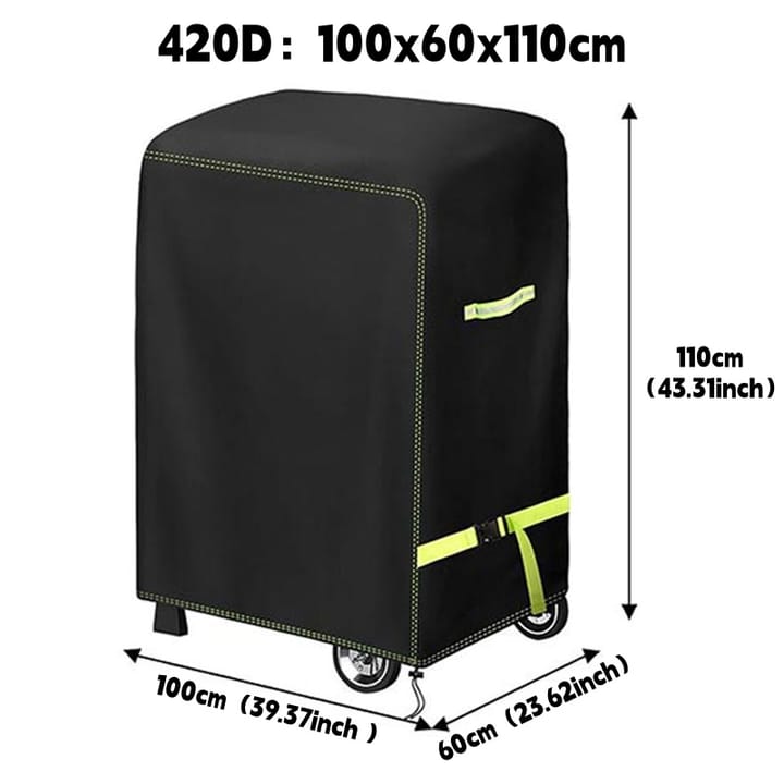 Harbor Shield 420D Grill Cover, 39.4 x 23.6 x 43.3 in