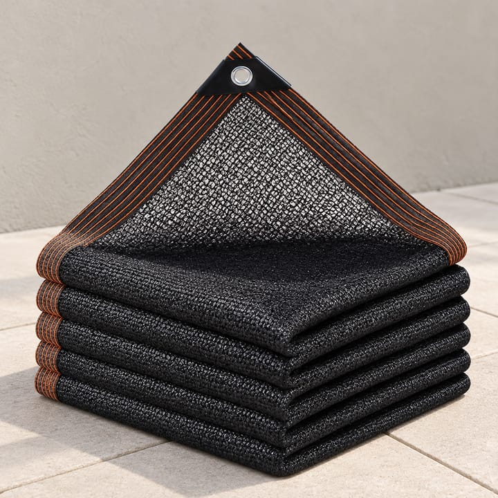 Black PE Shade Cloth With Grommets