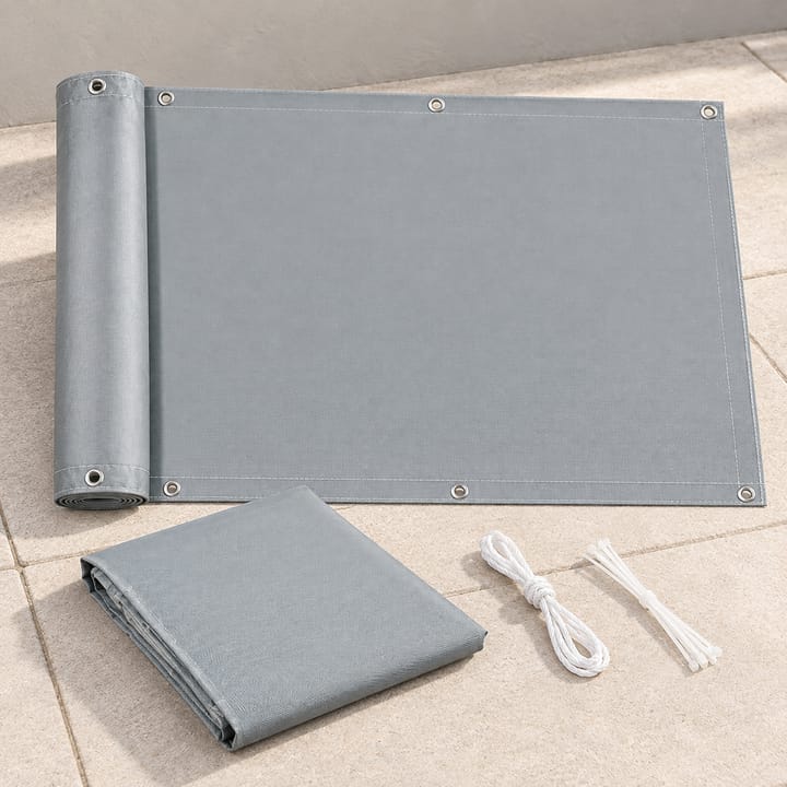 Haven Balcony Privacy Screen in Gray