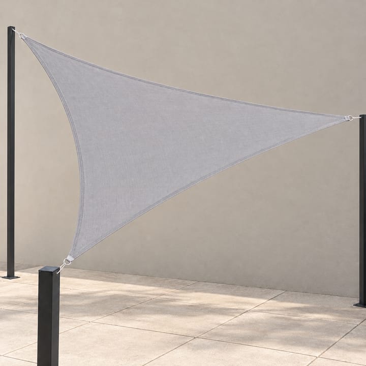 Harbor Triangle Shade Sail in Gray