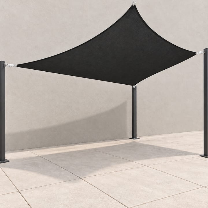 Harbor Rectangular Shade Sail, Black
