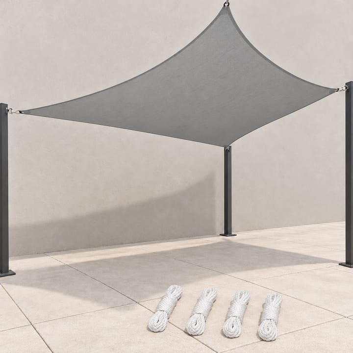 Harbor Rectangular Shade Sail, Gray