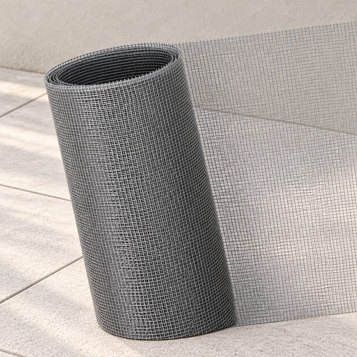 Fiberglass Window Screen Mesh Roll in Gray