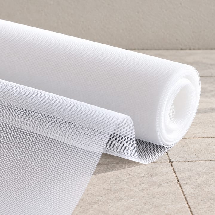 Tranquil Mesh Window Screen Roll in White