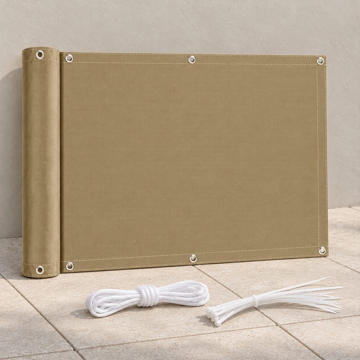 Railing Guard Balcony Privacy Screen in Sand
