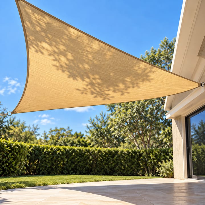 Harbor Triangle Shade Sail with Storage Bag