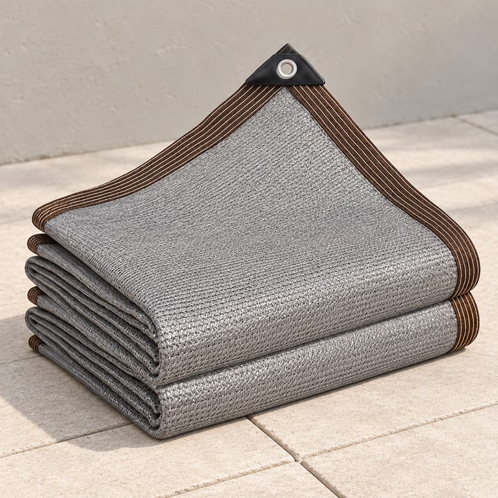 HDPE Sun Shade Net in Gray