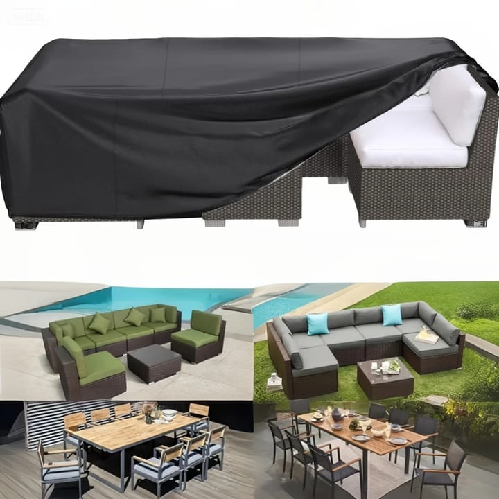 Haven Shield Outdoor Furniture Cover, Black