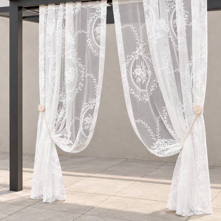 Peony Lace Outdoor Curtain Panel