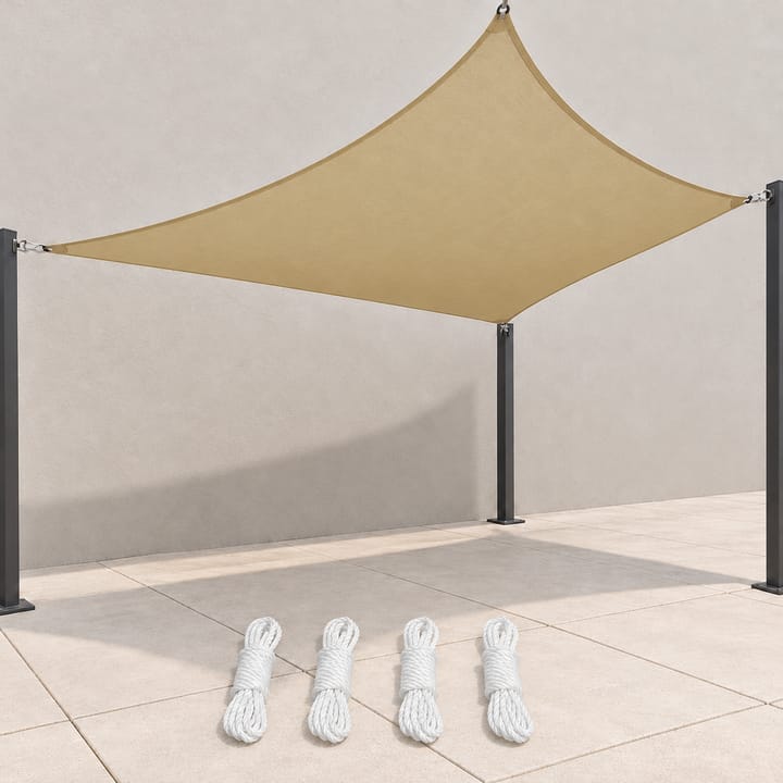 Harbor Rectangular Shade Sail, Sand yellow