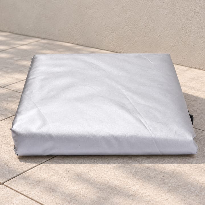 Silver Shield Woven Furniture Cover in Silver