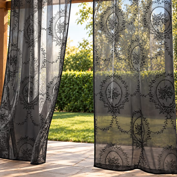Veil Peony Lace Curtain Panel