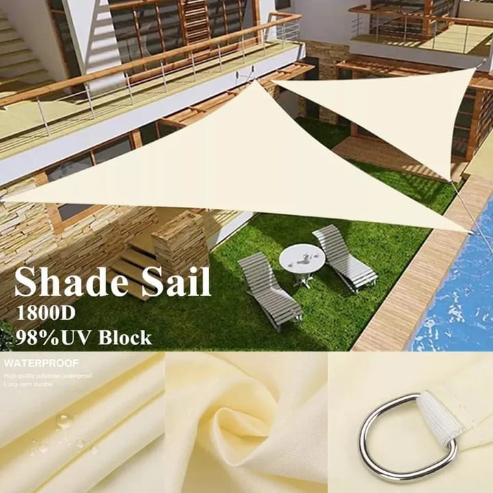 Harbor Triangle Canvas Shade Sail