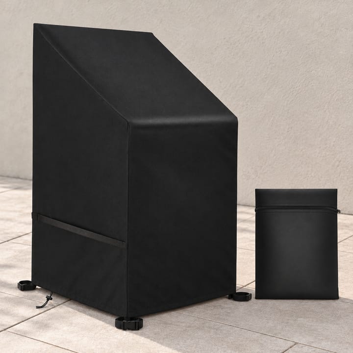Haven Stacking Chair Cover, Black