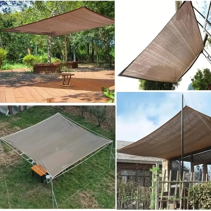 Haven Brown HDPE Sun Shade Net
