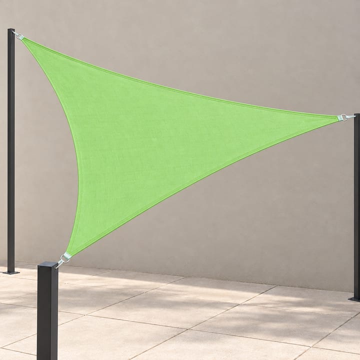 Harbor Triangle Shade Sail in Green