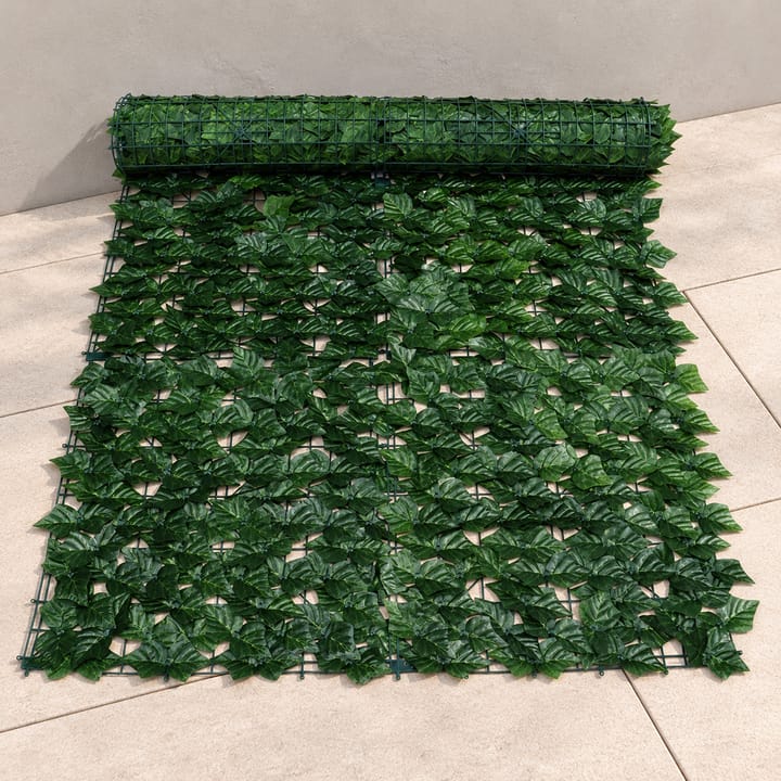 Faux Leaf Privacy Screen Panel, Sweet potato