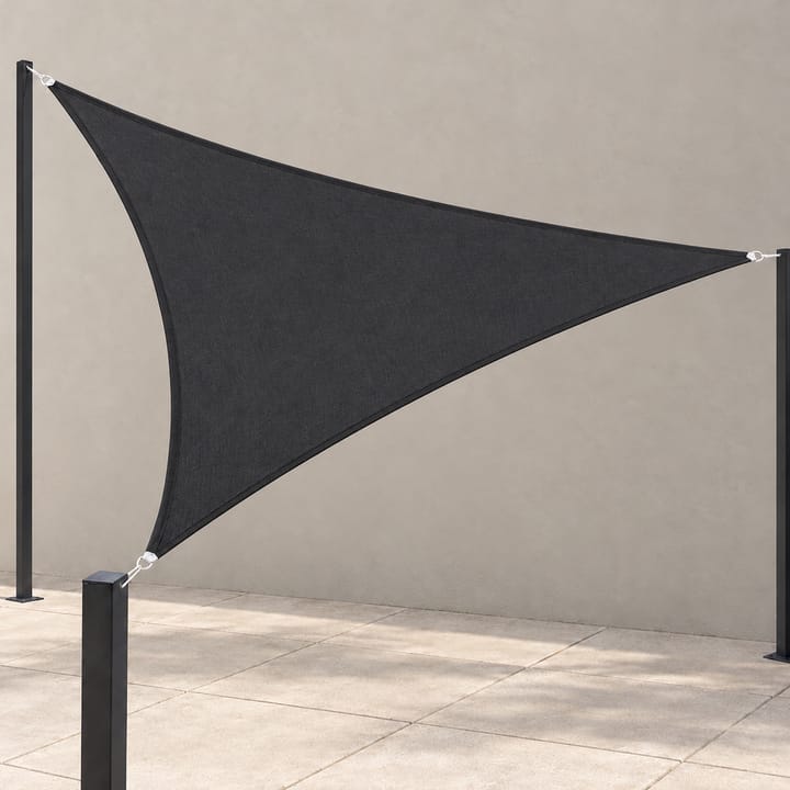 Harbor Triangle Shade Sail in Black