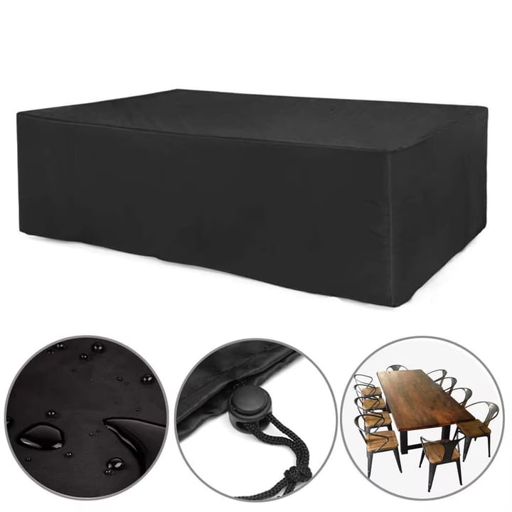 Haven Waterproof Outdoor Furniture Cover, Black
