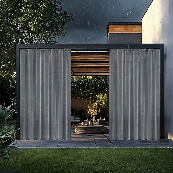 Haven Sheer Waterproof Outdoor Curtain