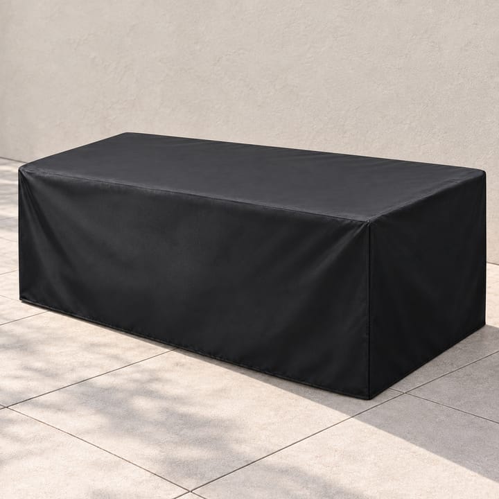 Silver Shield Woven Furniture Cover in Black