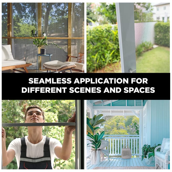 Fiberglass Window Screen Mesh Roll