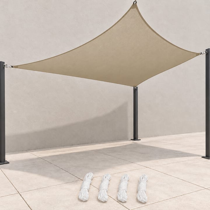 Harbor Rectangular Shade Sail, Khaki