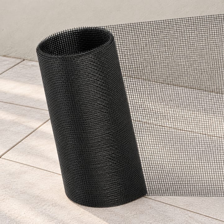 Fiberglass Window Screen Mesh Roll in Black