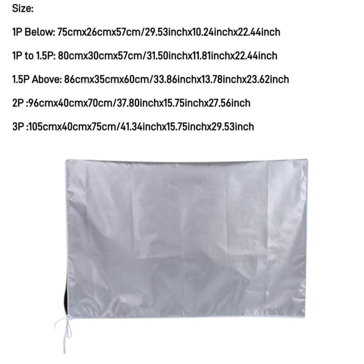 Silver Shield Outdoor AC Cover