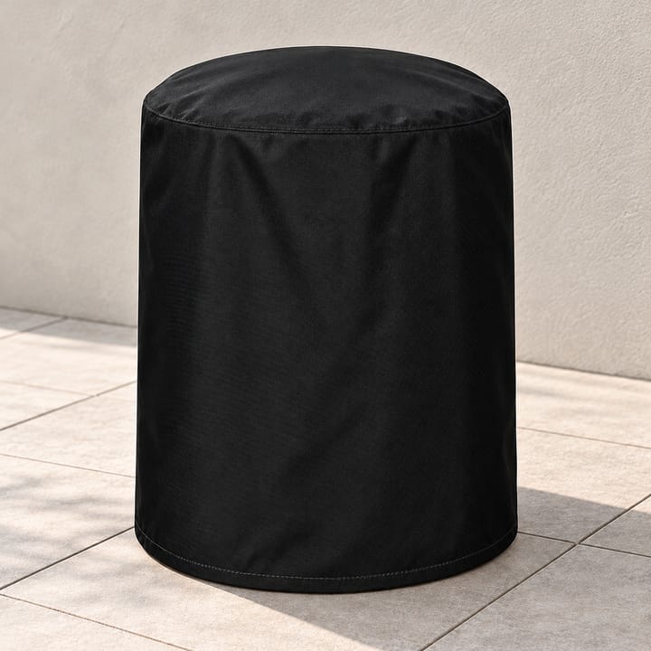 Round Grill Cover With Drawstring Hem, 23 x 31 in