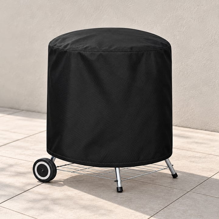 Round Grill Cover With Drawstring Hem, 28 x 28 in