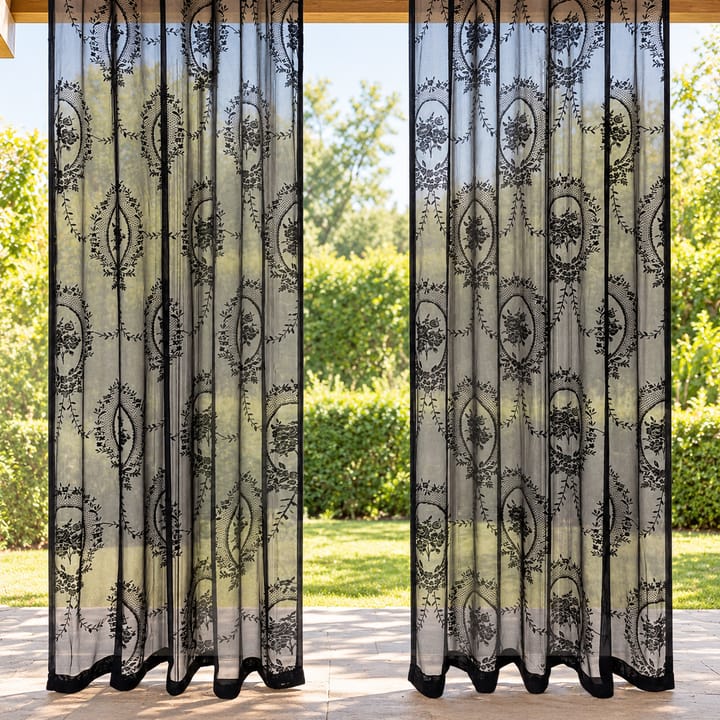 Veil Peony Lace Curtain Panel