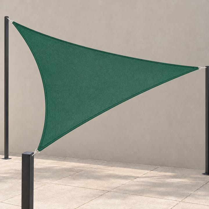 Harbor Triangle Shade Sail in Dark green