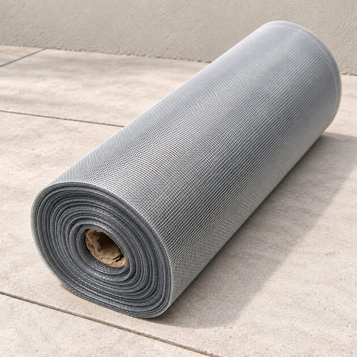 Tranquil Woven Screen Mesh Roll in Gray
