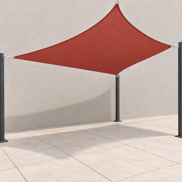 Harbor Rectangular Shade Sail, Rust red