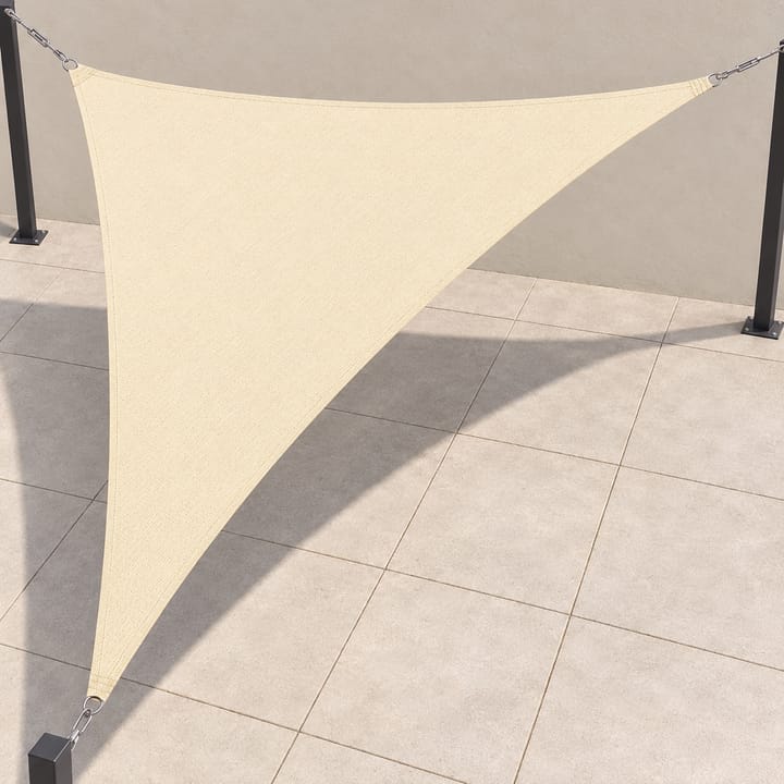 Harbor Triangle Shade Sail with Storage Bag in Beige