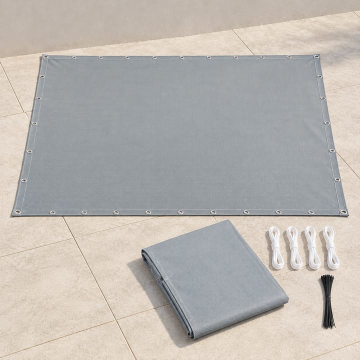 Harbor Waterproof Sun Shade Sail in Gray